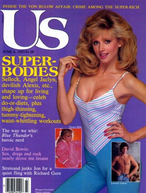 Morgan Fairchild. US magazine. June 6, 1983.