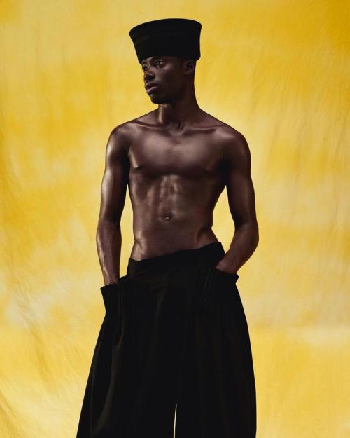 Joseph Mensah by Daniel Sannwald | Noon Magazine #5Styling by Simon Foxton