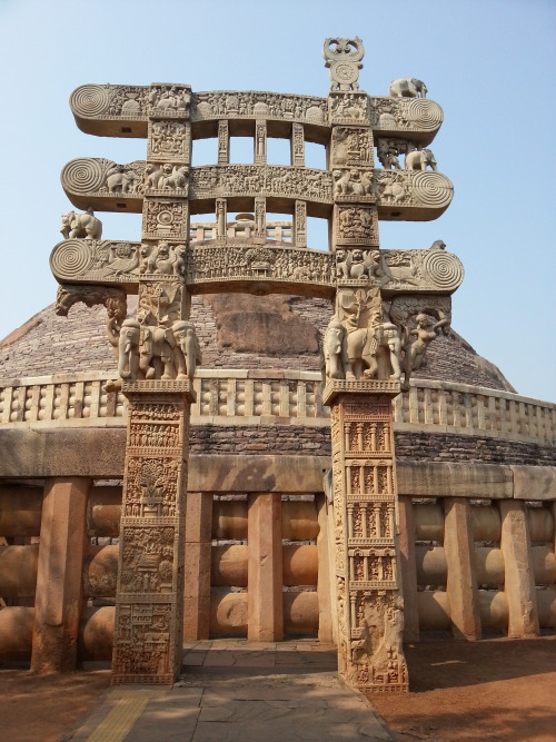 kailasanath:The Great Stupa of SanchiLocated in Madhya Pradesh, Central India is Sanchi, where near 