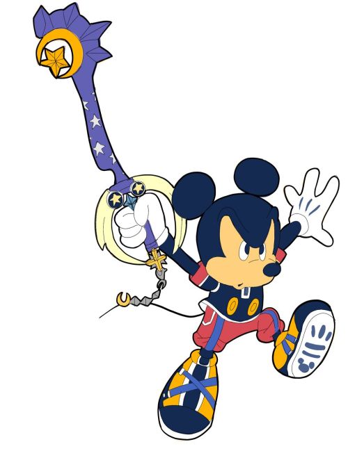 retrorobosan:Kingdom Hearts: King Mickey with the Star Seeker keyblade