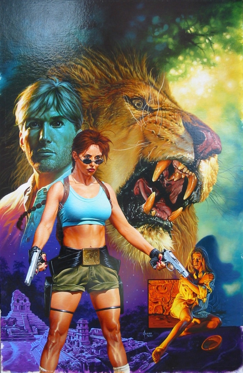 comicbookwomen:  Lara Croft-Joe Jusko