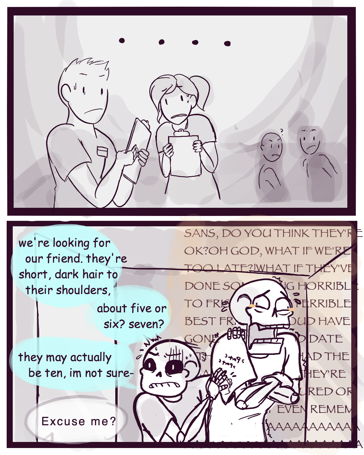 quicksilver26:  Don’t be like that, boys, Frisk just wanted to show you their cool