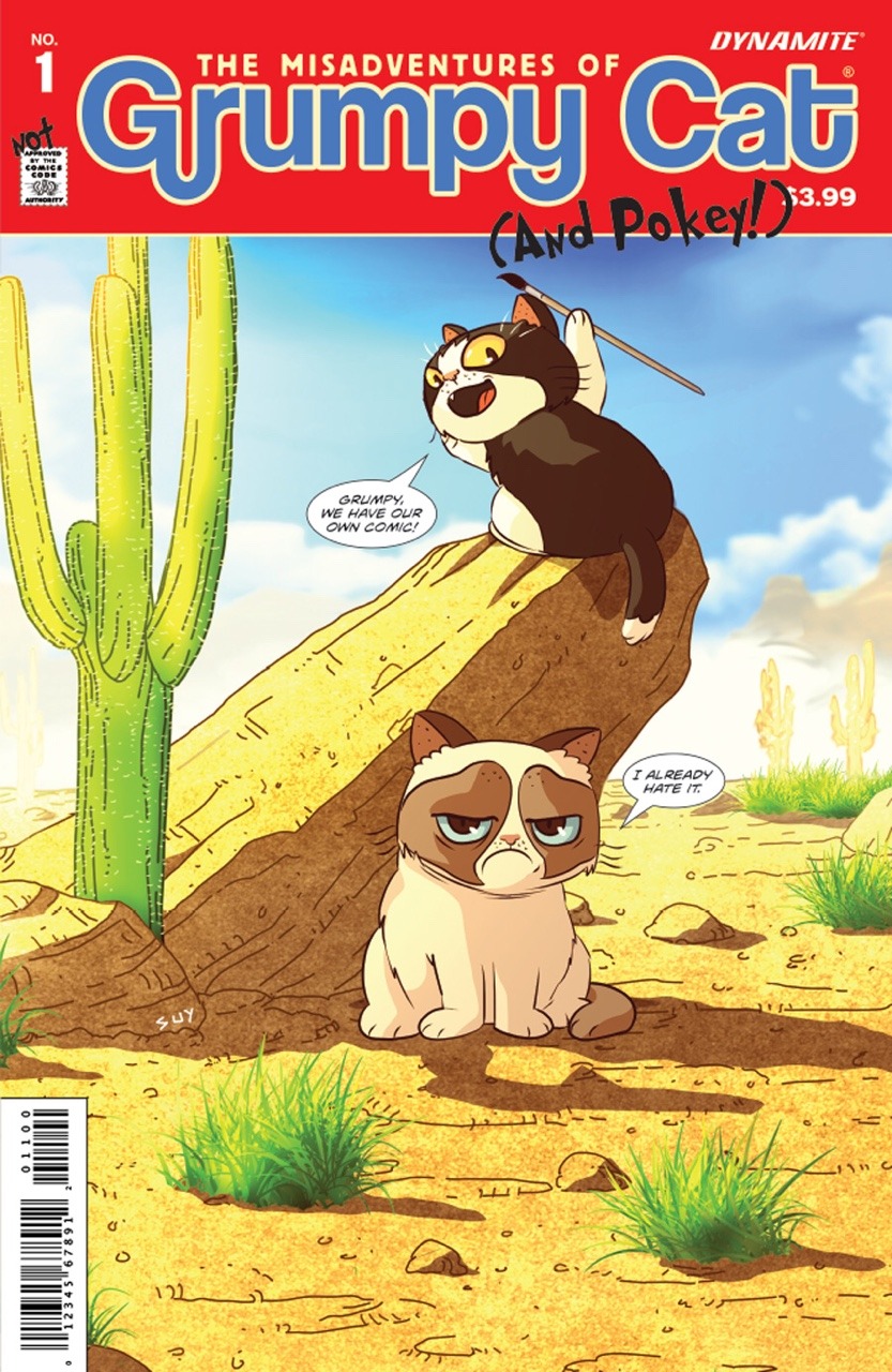 Introducing... The Misadventures of Grumpy Cat (And Pokey!) https://mashable.com/2015/05/27/grumpy-cat-comic-books/
