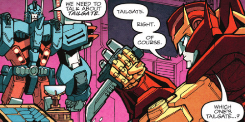 Rodimus just being captain of the Lost Lighthe’s so precious - i need to hug him now