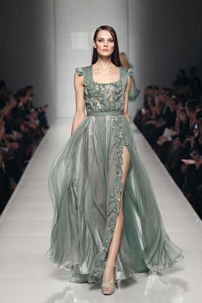 Meerschaum Green — Tony Ward Spring 2012 Haute Couture Collection