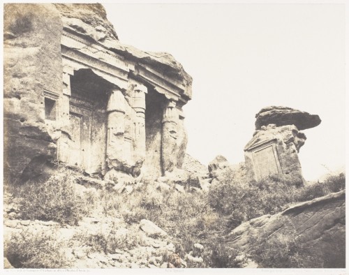 Djébel Selséleh (Silsilis), Steles Architecturales Taillées Dans les Carriéres by Félix TeynardFrenc