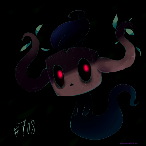 princessmisery: Day 10 Grass type: Phantump (sorry i haven’t updated in awhile)