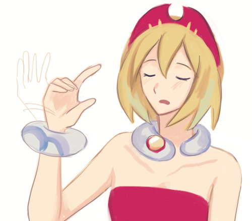 rankaroid: i love that hand fanning motion she does