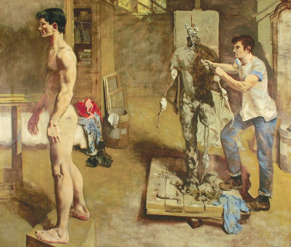 ultrawolvesunderthefullmoon:  Paintings by Walter SluempfigAfter graduation from