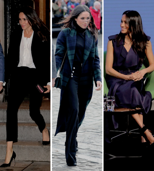 rachelmarkle:Meghan Markle’s style since announcing her engagement 