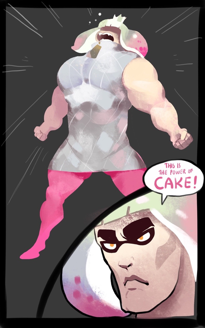 redicnomad: Hey! I did a bunch of fucking awful splatoon art each day leading up