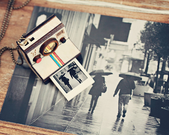 sosuperawesome: Camera Necklaces by Strangely Yours on Etsy  Wood and Leather Camera