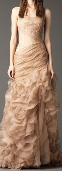 artschoolglasses:  Favourite Fashion: Vera Wang, Fall 2012 Bridal
