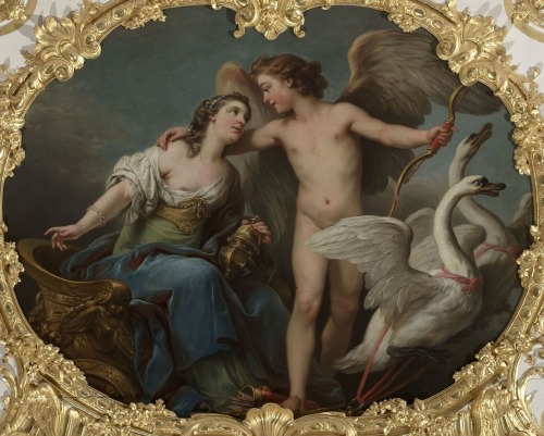 summerlilac:Cupid and Psyche in a Chariot, Cupid Leaving Psyche, 1747, Carle Van Loo.