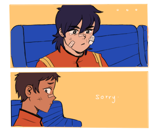 indiansummersunset:Klance backstory to Keith’s garrison flashback. Keith saves Lance from bull