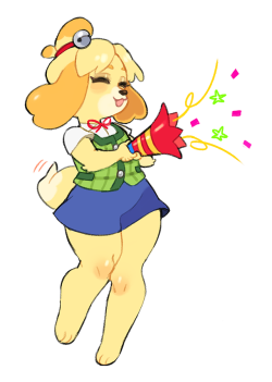 paperose:a bit late but yay for Isabelle!