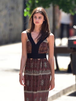 Taylorsmariehill:  Taylor Hill During A Photoshoot In Soho, Nyc On June 1St, 2016.