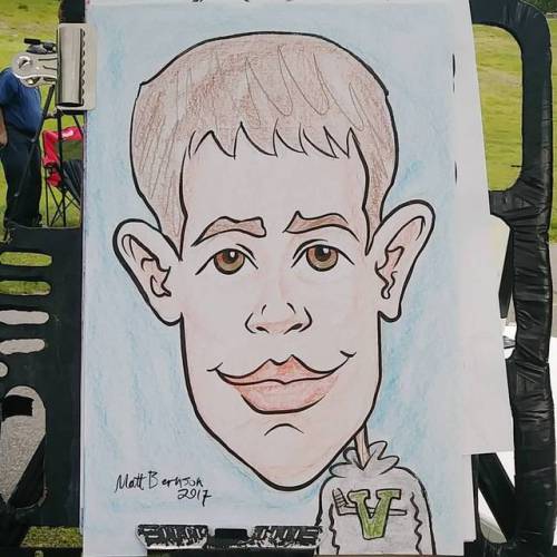 At Fellsmere Pond doing caricatures!  Come down and check out the lantern walk. #artistsontumblr #artistsoninstagram #art #drawing #caricaturist #caricature #caricatures #park #pond #fellsway #malden (at Fellsmere Park Parkways)