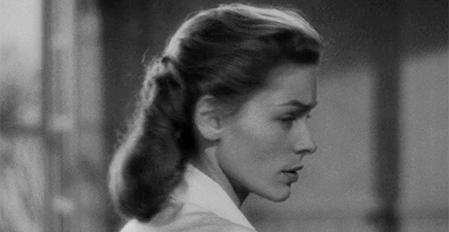bacall:Lauren Bacall as Nora Temple in Key Largo (1948) dir. John Huston