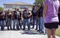 cracked:  They should all get together more often. 5 Hated Groups That Are Going Out of Their Way to Be Awesome  #5. Biker Gangs Are Protecting Abused Kids Bikers Against Child Abuse, a volunteer group with chapters in 36 states, has been using its epic
