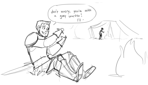 cafiffle:I drew a pointless comic about all my favorite dragon age companionsepilogue:
