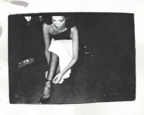 vintagewoc:Bianca Jagger by Andy Warhol (1981)