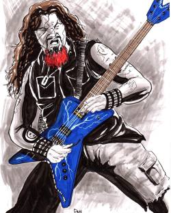 doncardenasart:  Dimebag Darrell sketch #Metal