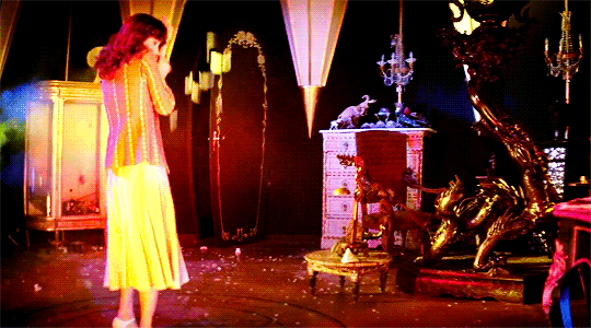 filmgifs:Bad luck isn’t brought by broken mirrors, but by broken minds.Suspiria