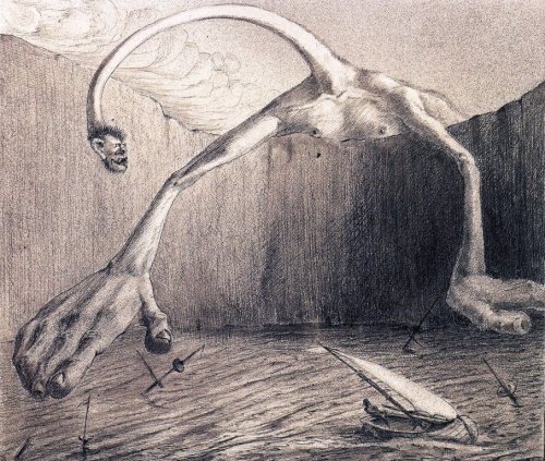 Artwork by Alfred Kubin.