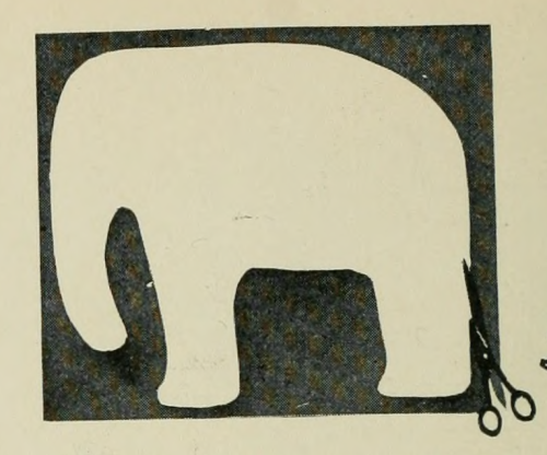 Felt elephant.  A hundred things a girl can make. 1922.Internet Archive