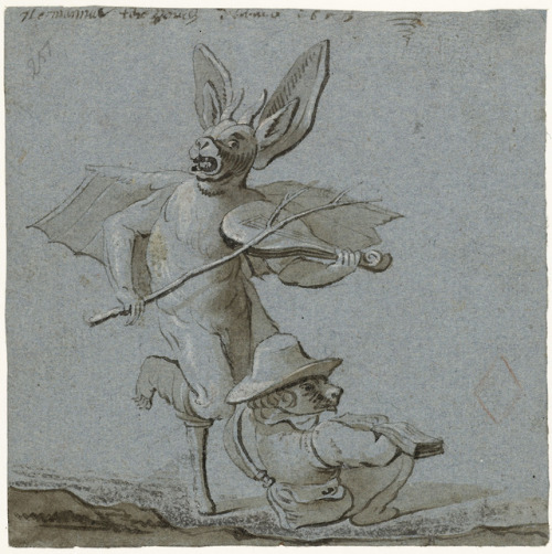 Harmen ter Borch (1638-1662), ‘Beestenconcert’ (Beast Concert), 1653Source