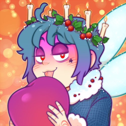 Christmas themed Solanaceae icons for this year! Free to use, with credit to me, please. This year, 