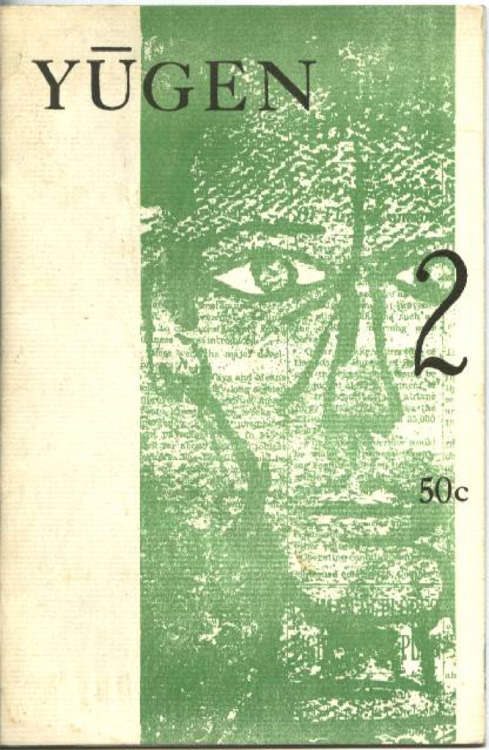 Cover for Yugen 2 (1958)Yugen magazine (1958-1962) published the works of newly emerging schools of 