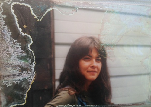strawberyjam:  I found pictures of my mom that got ruined in the flood.  mommy