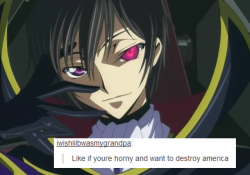 kenziegirl113:  Code Geass Text Posts: Lelouch