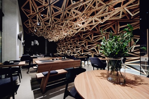 By DA architects KIDO sushi bar