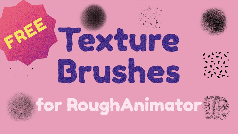 Digital Brushes — FREE Textured Brushes for Rough Animator ...