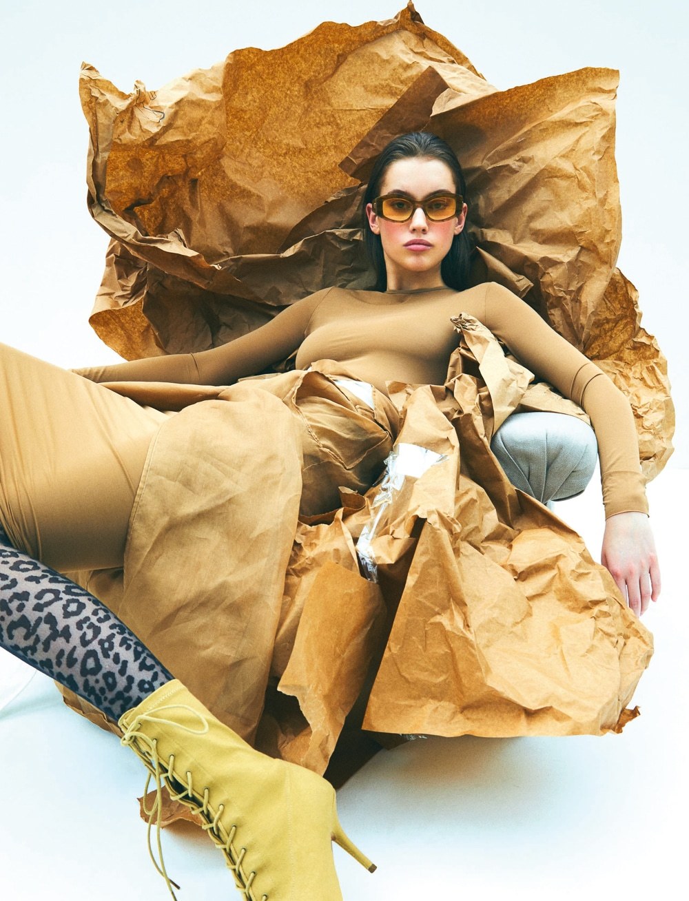lxst-nxght:Laura Boegesvang by Emre Unal / ELLE Turkey March 2018 