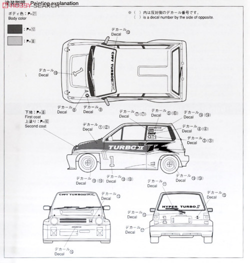 carsthatnevermadeitetc: Mugen Honda City Turbo IIR, 1986. The City Turbo was the brainchild of Hirot