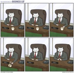 businesscatcomic:  (via Business Cat - Coffee)