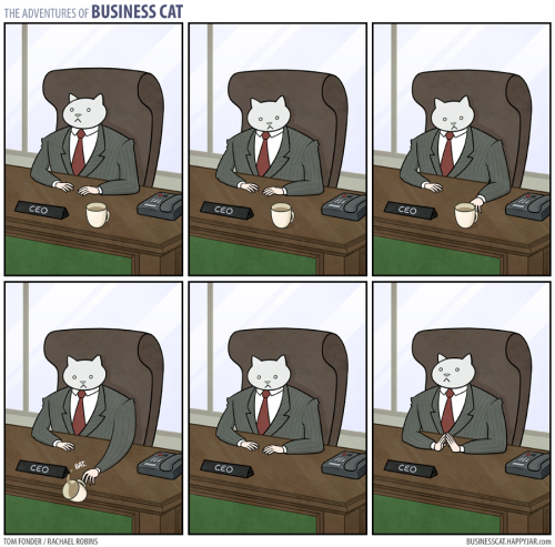 businesscatcomic:  (via Business Cat - Coffee) 