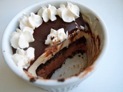 vegan-yums:  Fudgy Vegan Ice Cream Cake