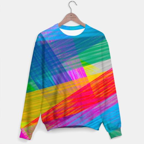 liveheroes:Abstrakt N1 Sweater designed by @38sunsets Soo colorful!