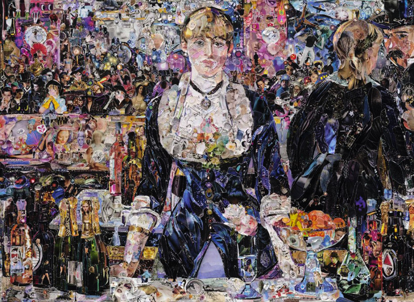 asylum-art:    ‘pictures of magazine’ 2” By Vik Muniz  vik muniz famous artworks