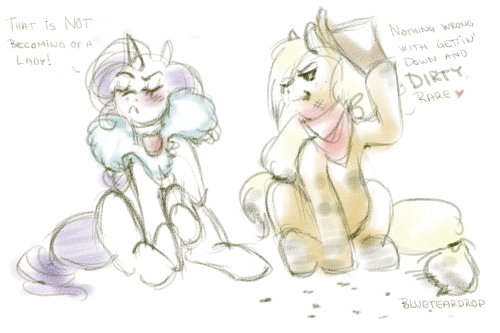 bluesequestria:  Doodles from last weekend :) 