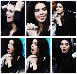 jenner-news:  Kendall: “my many basketball game faces lol”