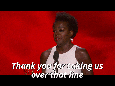elijahdblog:  Viola Davis “Thank you for taking us over that line” We all win