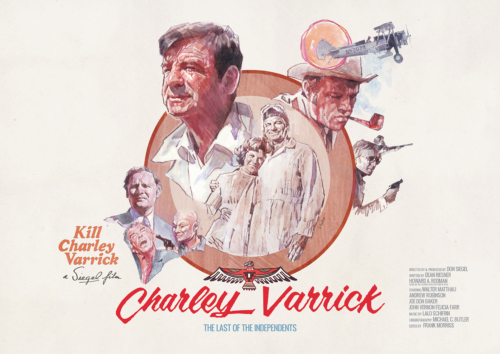 Poster for “Charley Varrick” - 1973 by Don Siegel 