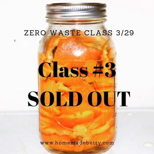 Our #zerowaste class is starting to sell out!Grab your tickets now3/29 7-9pm#organicmom #organ