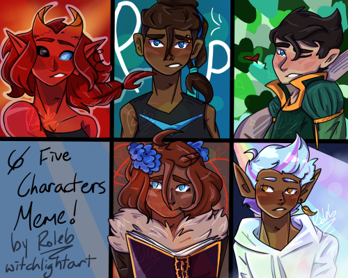 six fanarts but I run out of willpower 5/6 of the way through. Top row from left to right- Ciella (o